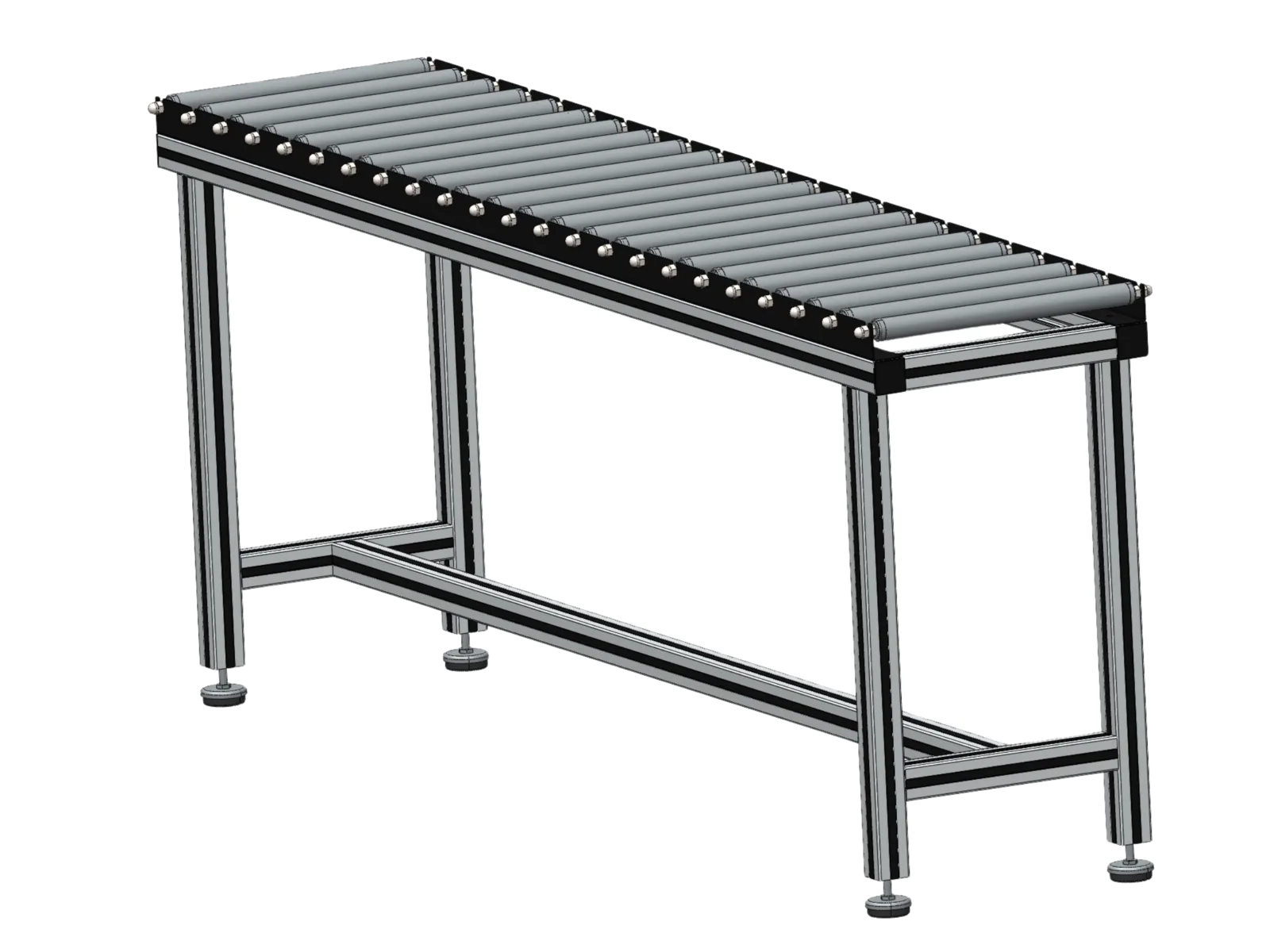 Avare Rulolu Konveyör 500 × 2000 mm