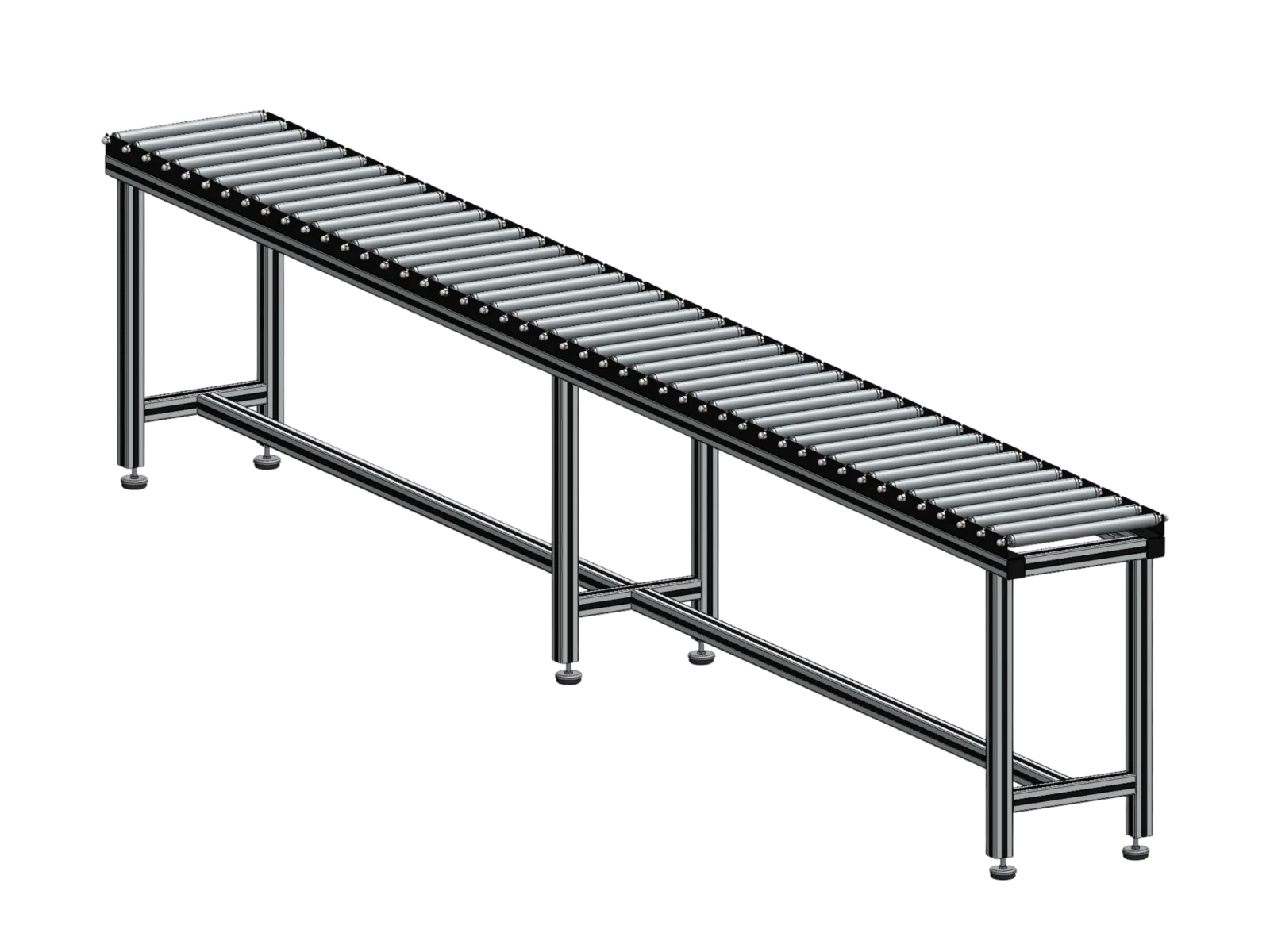 Avare Rulolu Konveyör 500 × 4000 mm