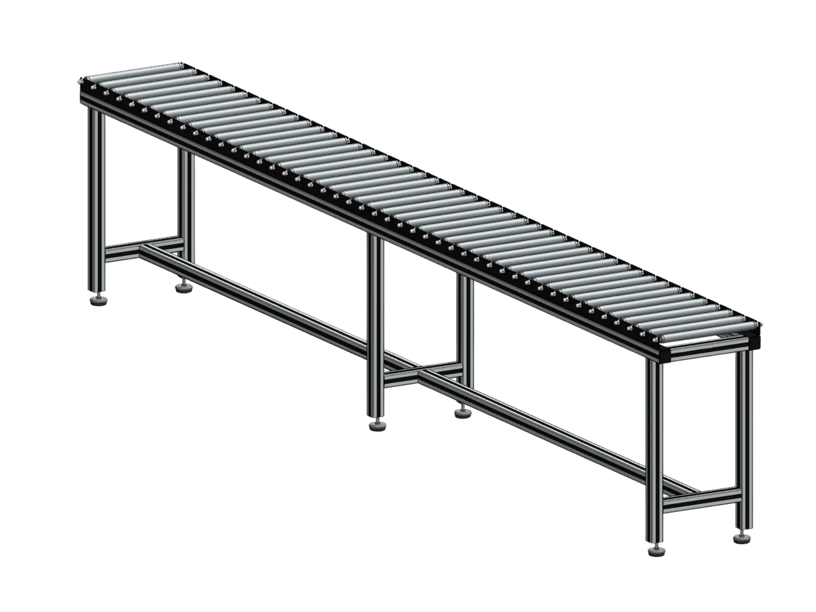 Avare Rulolu Konveyör 500 × 6000 mm